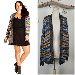 City chic by the fire cardigan